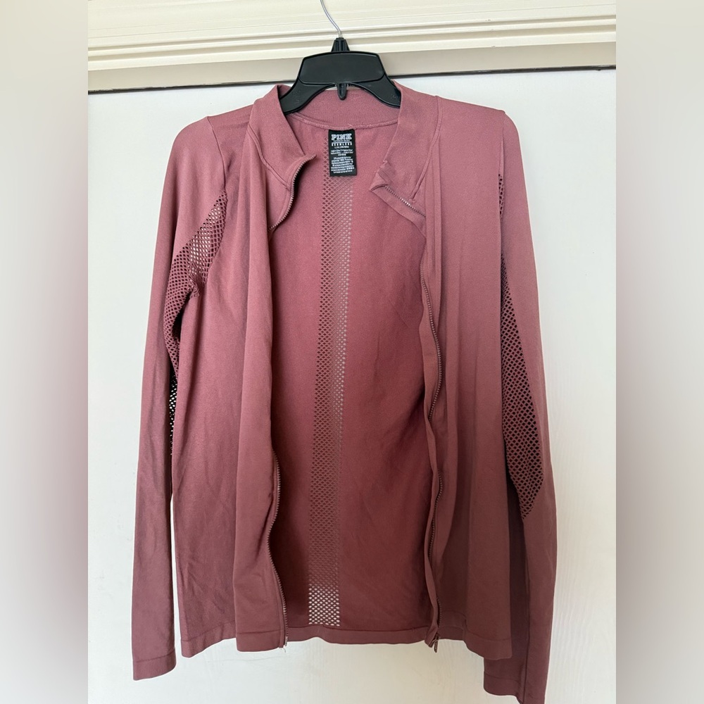 PINK Victoria's Secret Seamless Top in Mauve